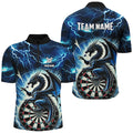 Lightning Thunder Dragon Custom Blue Darts and, Darts Team League