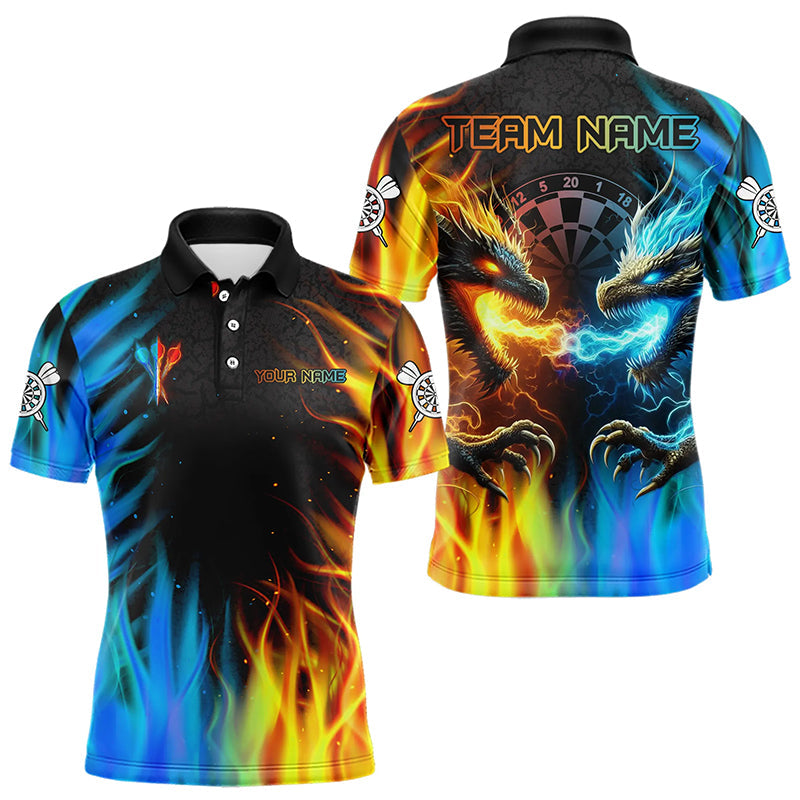 Personalized Dragon Water Fire 3D Dart and Custom Dart Dart