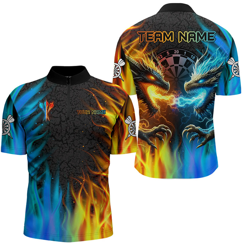 Personalized Dragon Water Fire 3D Dart and Custom Dart Dart