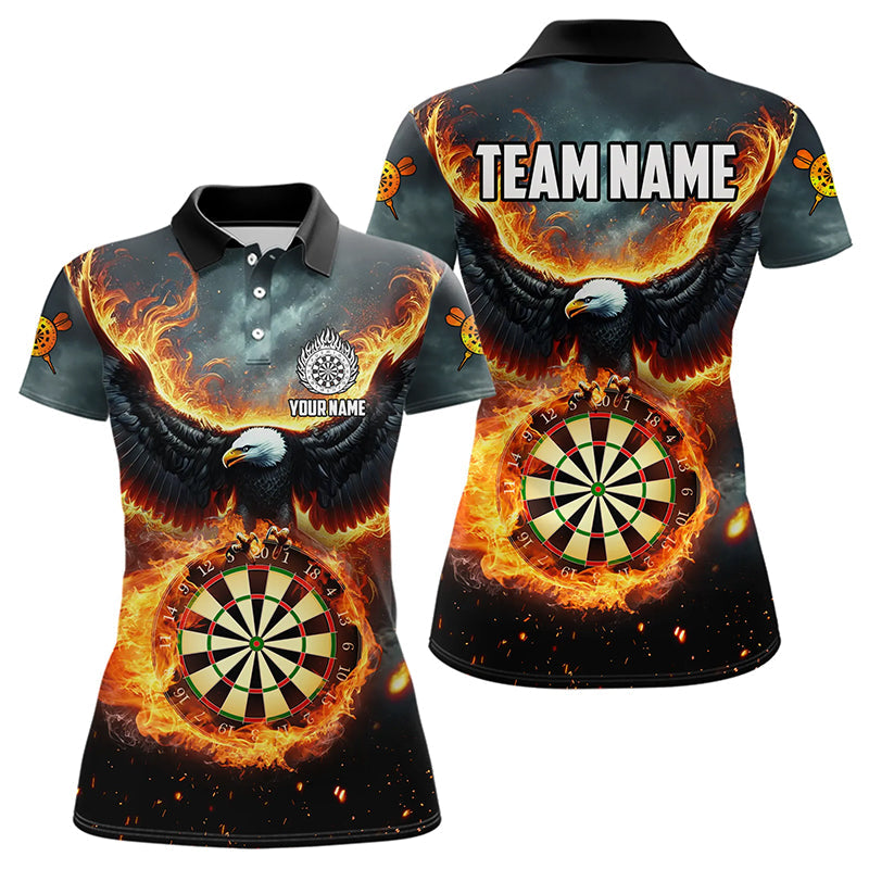Personalized Fire Flame Dartboard Eagle 3D Dart Darts League Team Dart
