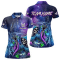 Death Skeleton Blue Purple Galaxy Dart Custom Darts