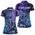 Death Skeleton Blue Purple Galaxy Dart Custom Darts