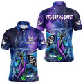 Death Skeleton Blue Purple Galaxy Dart Custom Darts