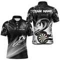 White And Black 3D Thunder Lightning Custom Cobra Snake Men Dart Best Dart Team