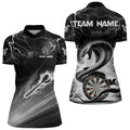White And Black 3D Thunder Lightning Custom Cobra Snake Men Dart Best Dart Team