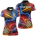 Blue And Red Thunder Lighting Custom Dart, Fire Flame Darts Board Team Dart