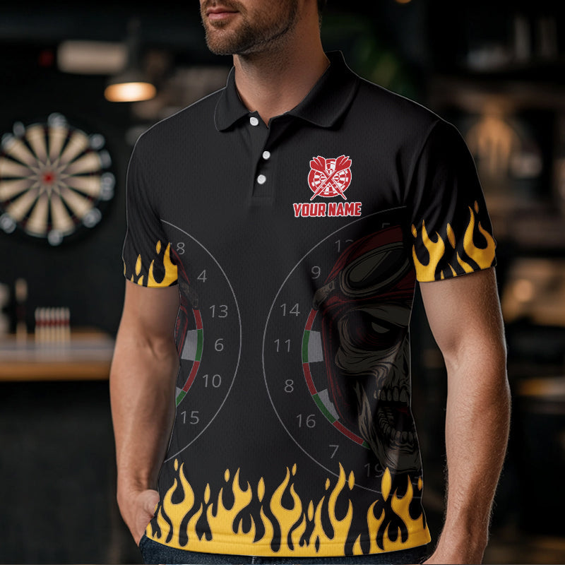 Personalized Fire Funny Skull Darts and Custom Men Darts Cool Dart