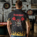 Personalized Fire Funny Skull Darts and Custom Men Darts Cool Dart