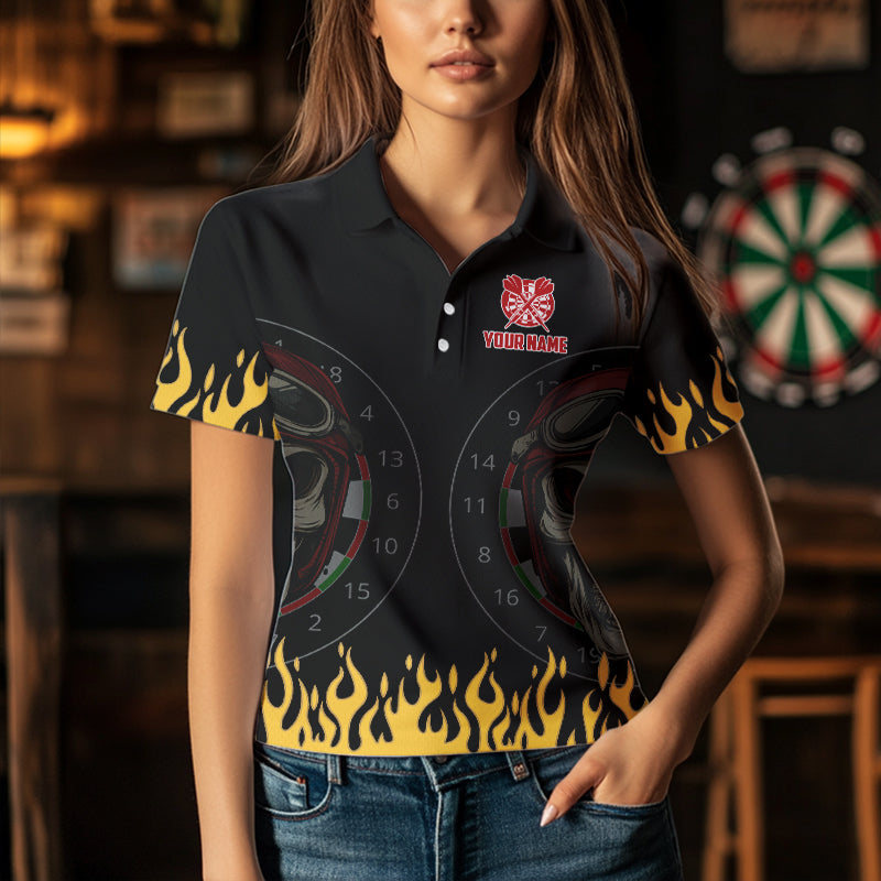Personalized Fire Funny Skull Darts and Custom Men Darts Cool Dart