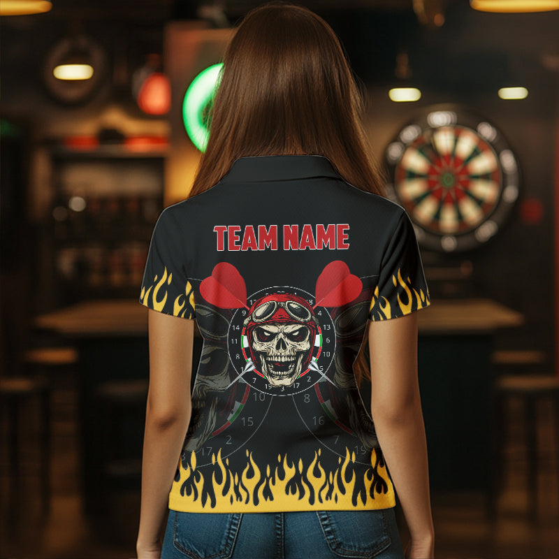 Personalized Fire Funny Skull Darts and Custom Men Darts Cool Dart