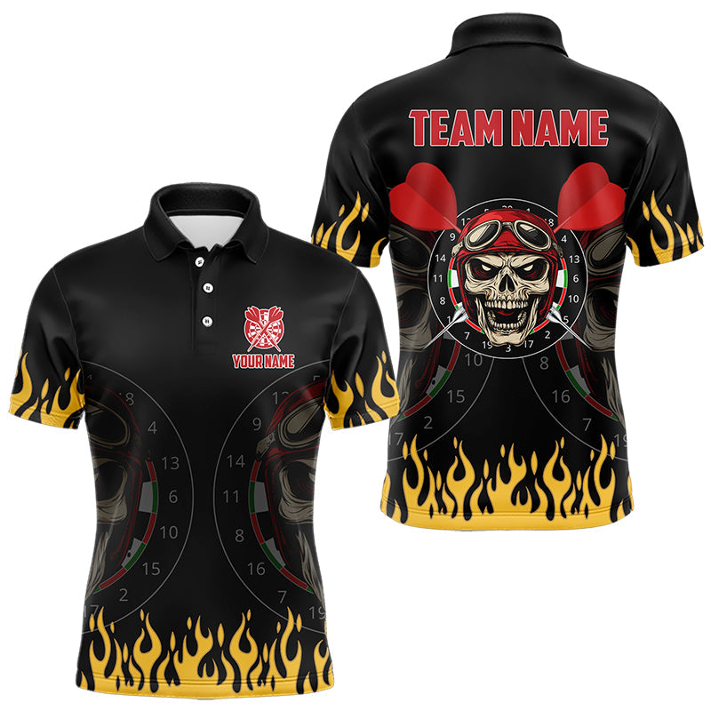 Personalized Fire Funny Skull Darts and Custom Men Darts Cool Dart