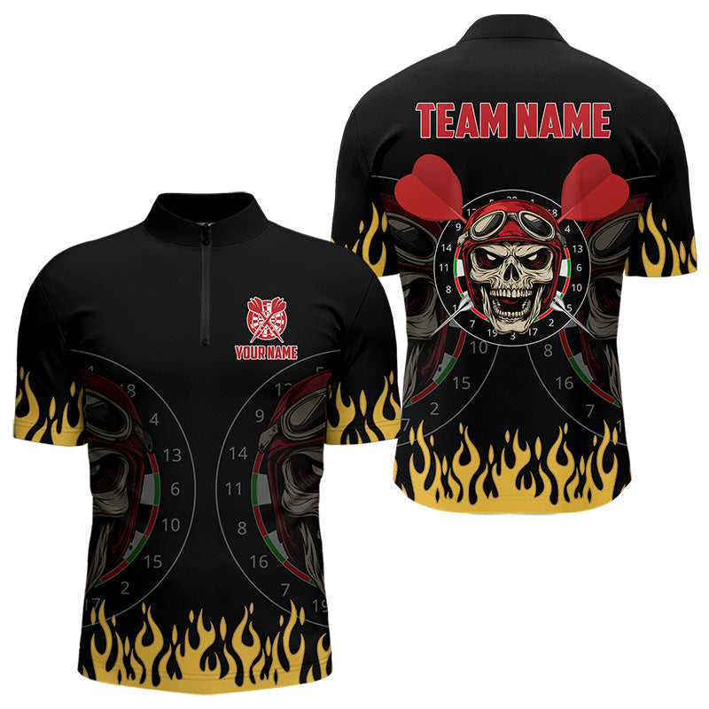 Personalized Fire Funny Skull Darts and Custom Men Darts Cool Dart