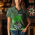 Green Luckiest Shamrock 3D Dartboard Men Dart Custom St Patrick Day Dart Team