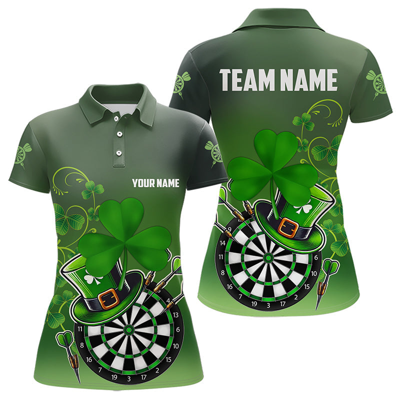 Green Luckiest Shamrock 3D Dartboard Men Dart Custom St Patrick Day Dart Team