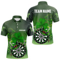 Green Luckiest Shamrock 3D Dartboard Men Dart Custom St Patrick Day Dart Team