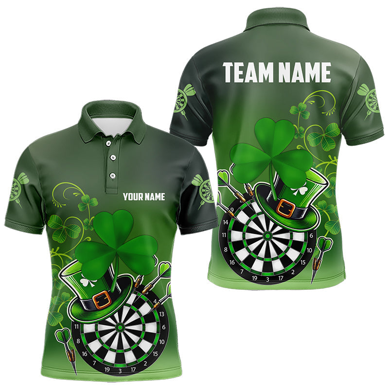 Green Luckiest Shamrock 3D Dartboard Men Dart Custom St Patrick Day Dart Team