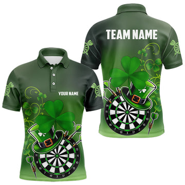 Green Luckiest Shamrock 3D Dartboard Men Dart Custom St Patrick Day Dart Team