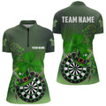 Green Luckiest Shamrock 3D Dartboard Men Dart Custom St Patrick Day Dart Team