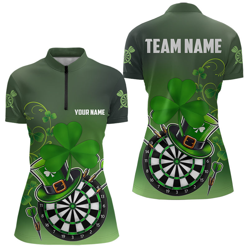 Green Luckiest Shamrock 3D Dartboard Men Dart Custom St Patrick Day Dart Team