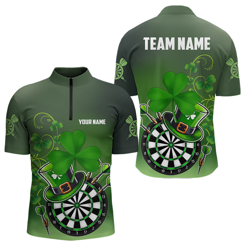 Green Luckiest Shamrock 3D Dartboard Men Dart Custom St Patrick Day Dart Team