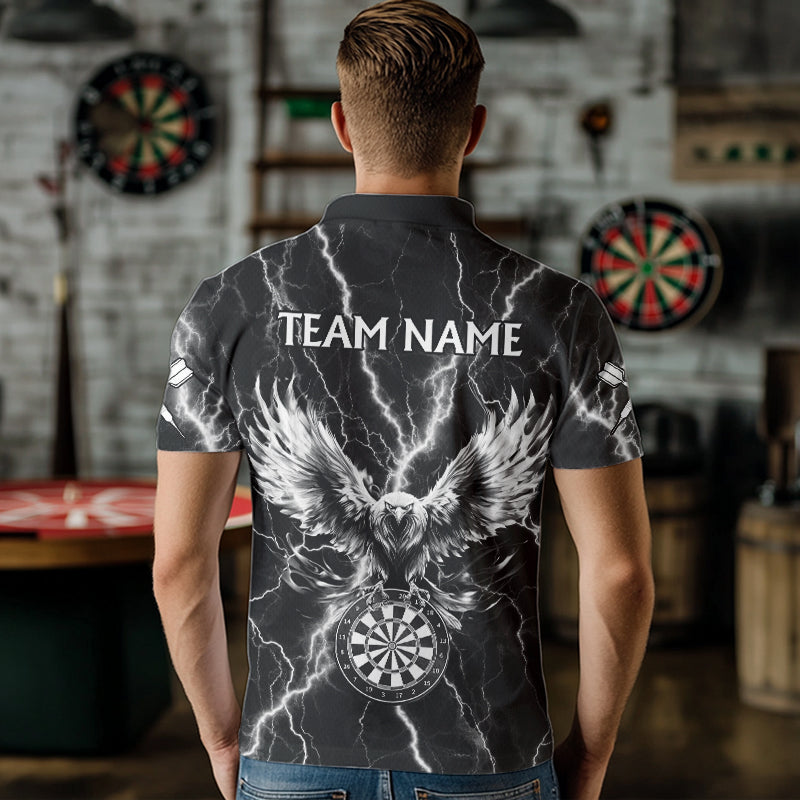 Personalized Black White Darts Arrow Thunder Lightning Dart Custom Eagle Dart