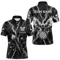 Personalized Black White Darts Arrow Thunder Lightning Dart Custom Eagle Dart