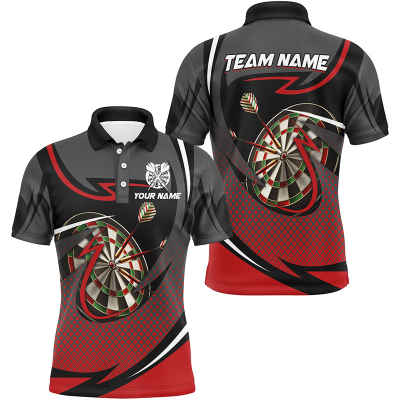 Personalized Dartboard 3D Printed Darts Custom Darts Team Attire |Red