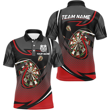 Personalized Dartboard 3D Printed Darts Custom Darts Team Attire |Red