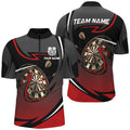 Personalized Dartboard 3D Printed Darts Custom Darts Team Attire |Red