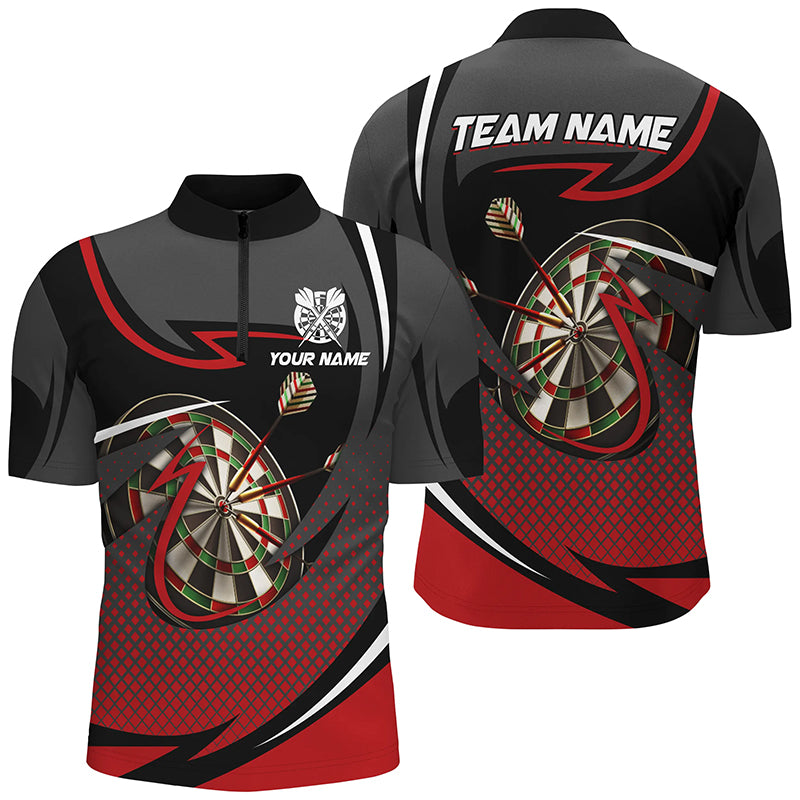 Personalized Dartboard 3D Printed Darts Custom Darts Team Attire |Red