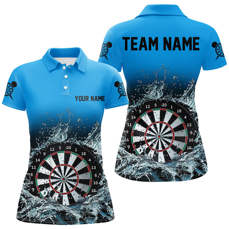 Personalized Blue Darts Board In Water 3D Printed Men Darts Custom Darts Attire