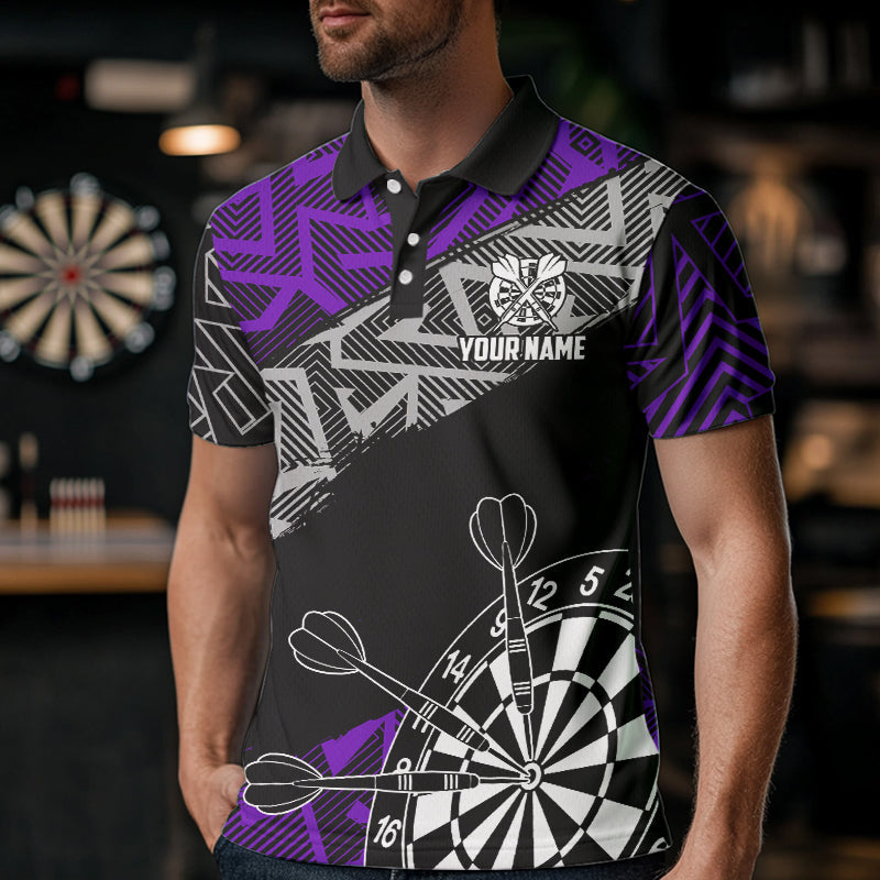 Custom Darts Personalized Zig-Zag Pattern Dart, Cool Dart |Blue