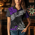 Custom Darts Personalized Zig-Zag Pattern Dart, Cool Dart |Blue