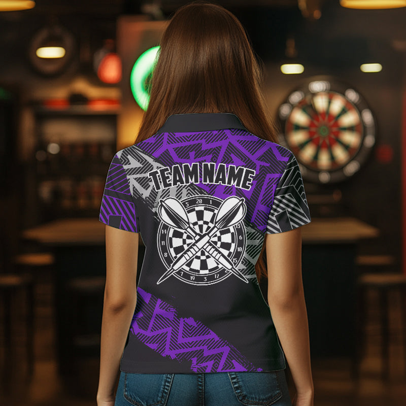 Custom Darts Personalized Zig-Zag Pattern Dart, Cool Dart |Blue