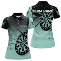 Personalized Grunge Turquoise Darts and Custom Dart Darts Team