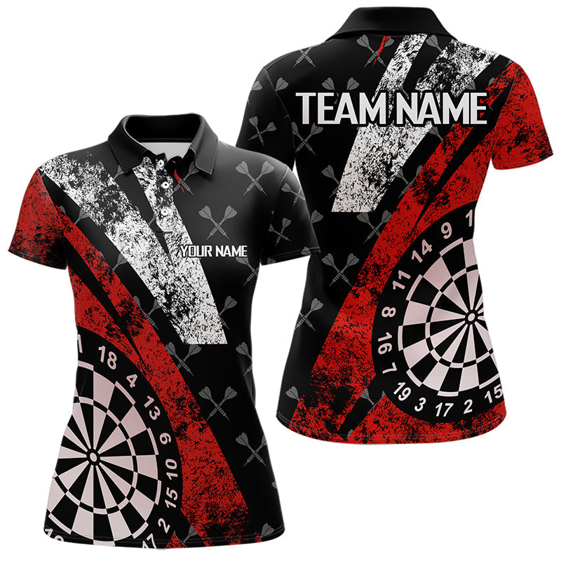 Black And Red Grunge Darts and Custom Darts, Best Darts Team
