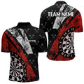 Black And Red Grunge Darts and Custom Darts, Best Darts Team