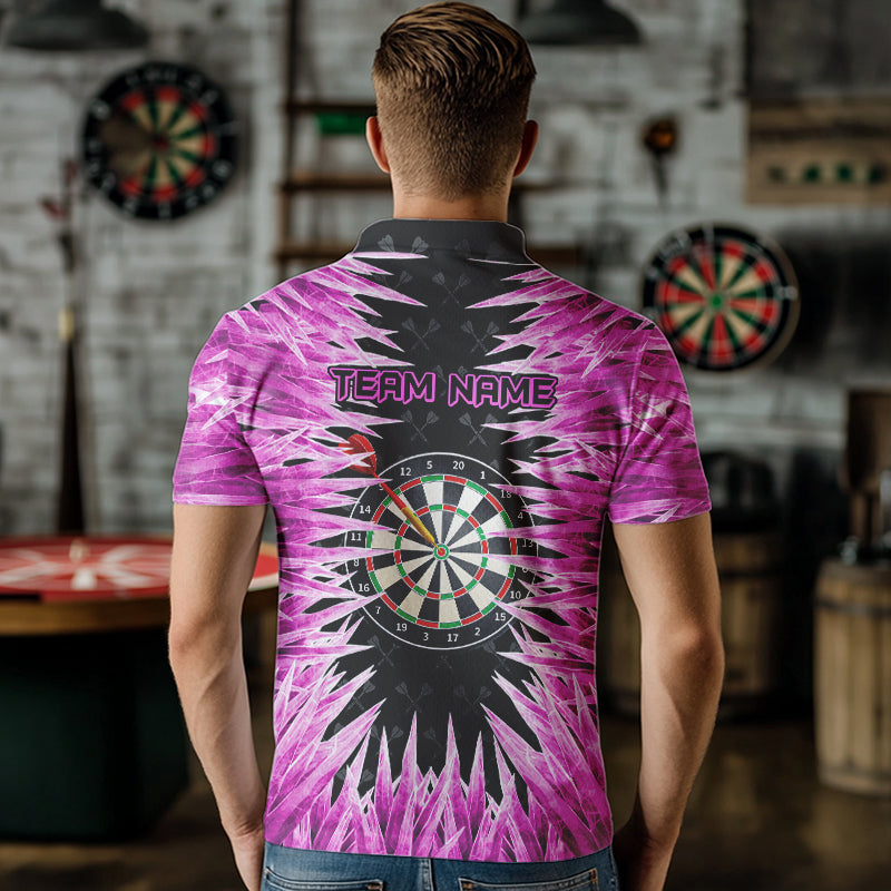 Personalized Darts Board Pink Icy 3D Printed Men Dart Custom Cool Dart For Team