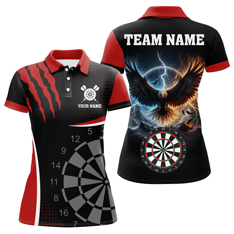 Personalized 3D Eagle Darts Board Thunder Lightning Men Dart Custom Dart |Red