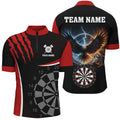 Personalized 3D Eagle Darts Board Thunder Lightning Men Dart Custom Dart |Red