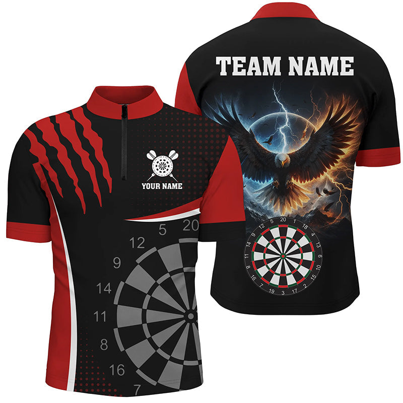 Personalized 3D Eagle Darts Board Thunder Lightning Men Dart Custom Dart |Red