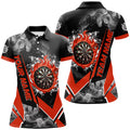 Personalized Dartboard Fire Flame Smoke Custom Dart, Darts Team | Red