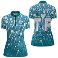 Aim The Tip Arrow Pattern Custom Dart, Funny Dart Team Dart | Blue