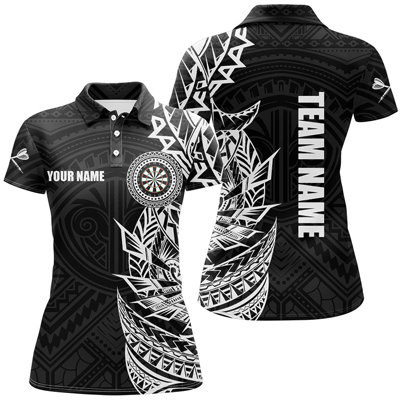 Personalized Black White Tribal Darts and Custom Dart Dart