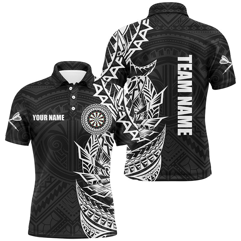 Personalized Black White Tribal Darts and Custom Dart Dart