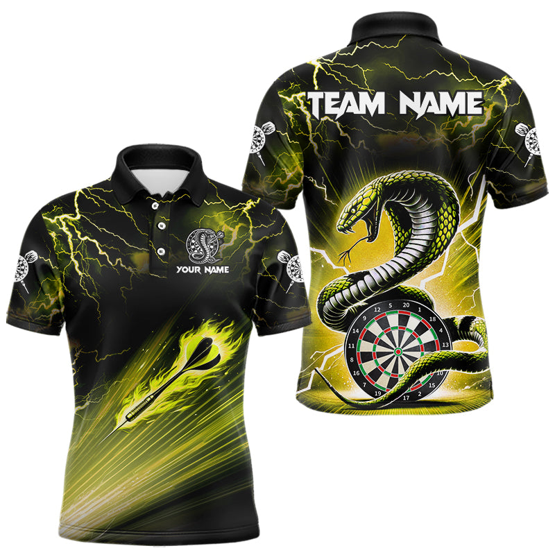 Thunder Lightning Custom Cobra Snake Yellow Men Dart Best Dart Dart Team