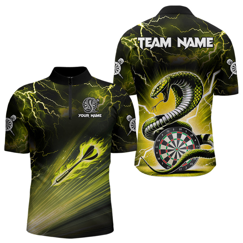 Thunder Lightning Custom Cobra Snake Yellow Men Dart Best Dart Dart Team