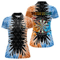 Personalized Orange And Blue Dartboard Icy Men Dart Custom Dart and