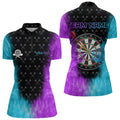 Personalized Blue And Purple Dartboard Fire Flame 3D Printed Men Darts Custom Darts