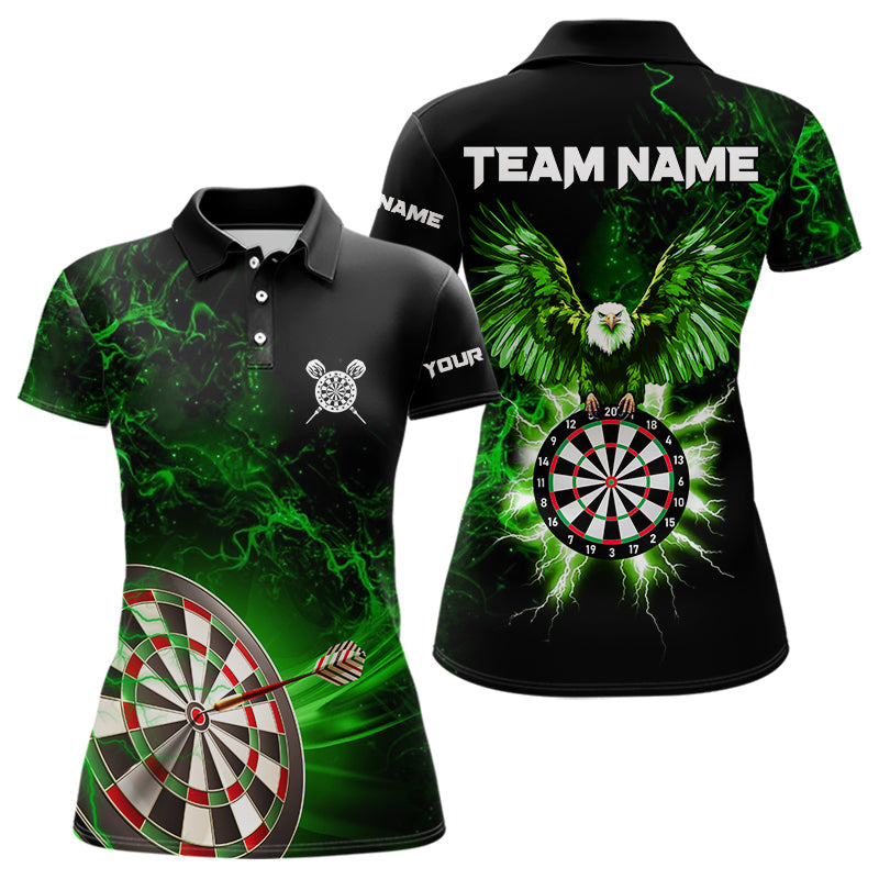 Black Green Dartboard Thunder Lighting Eagle Dart Custom Dart and